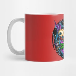 Pizza fight Mug